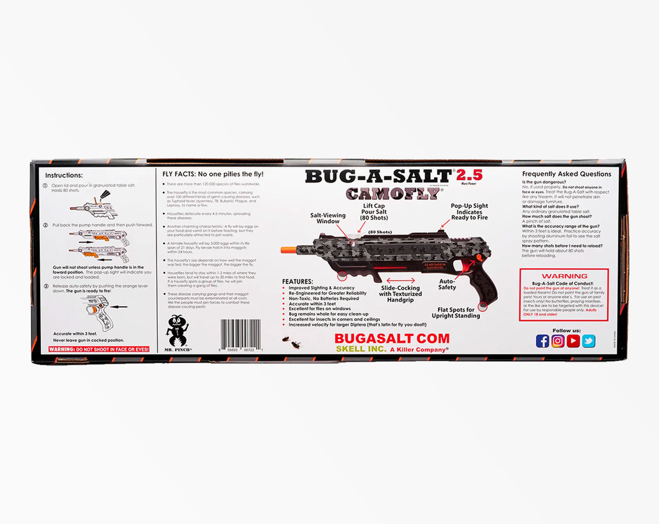 Bug-A-Salt Camofly 2.5